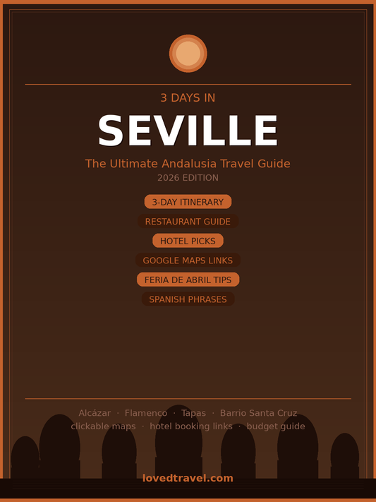 3 Days in Seville, Spain — The Ultimate Andalusia Travel Guide PDF (2026)